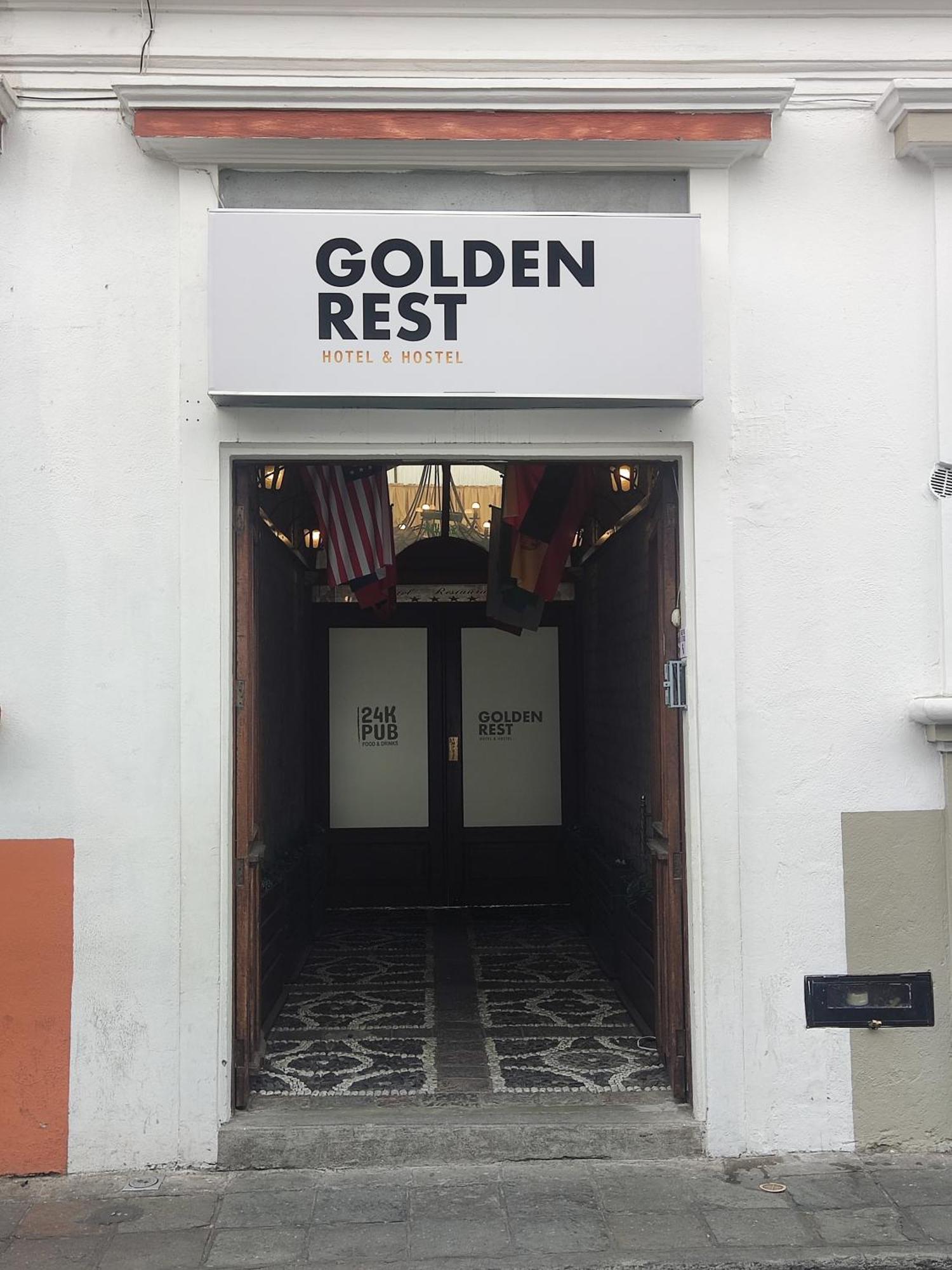 Golden Rest Latacunga Otel Dış mekan fotoğraf